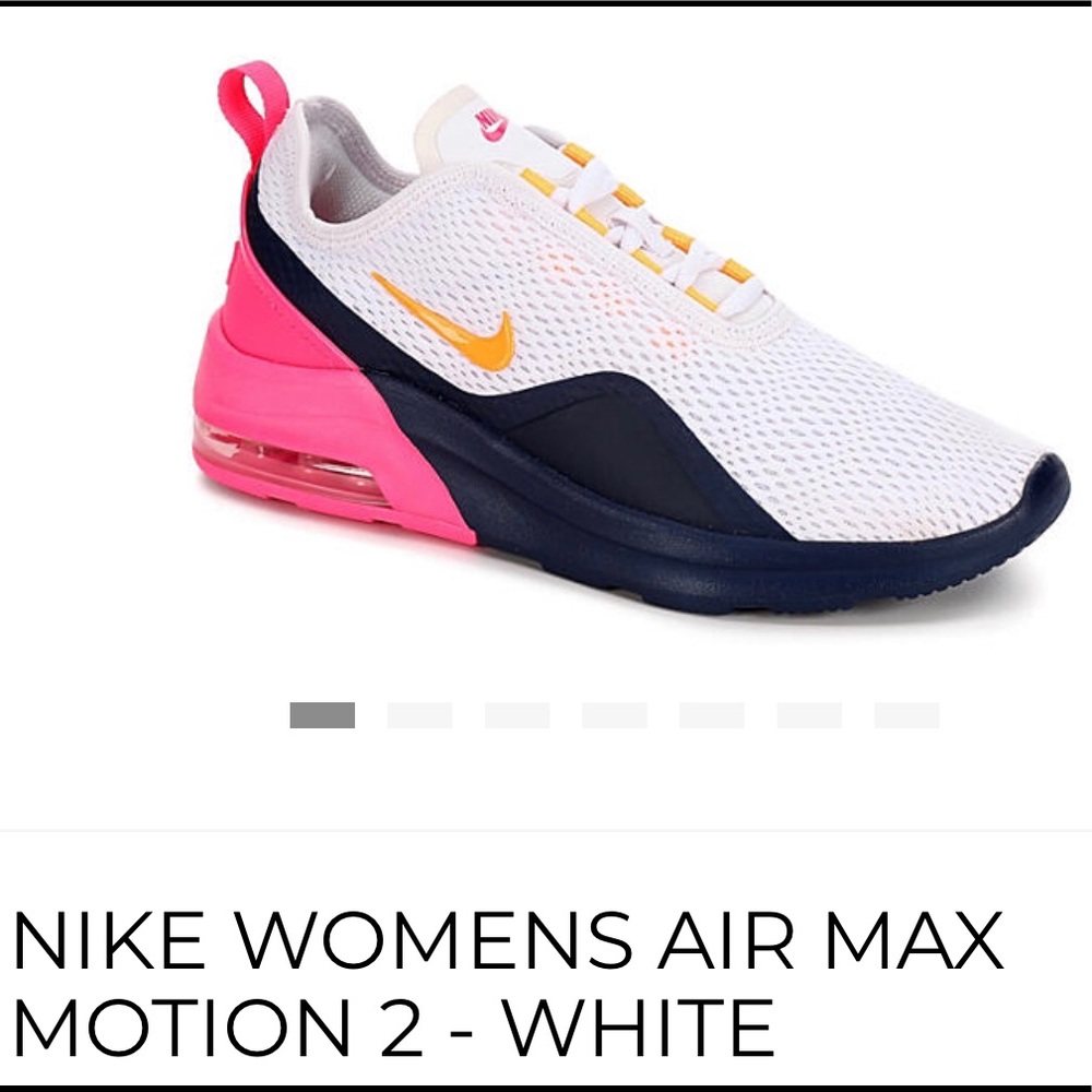 NIKE WOMENS AIR MAX MOTION 2 - WHITE